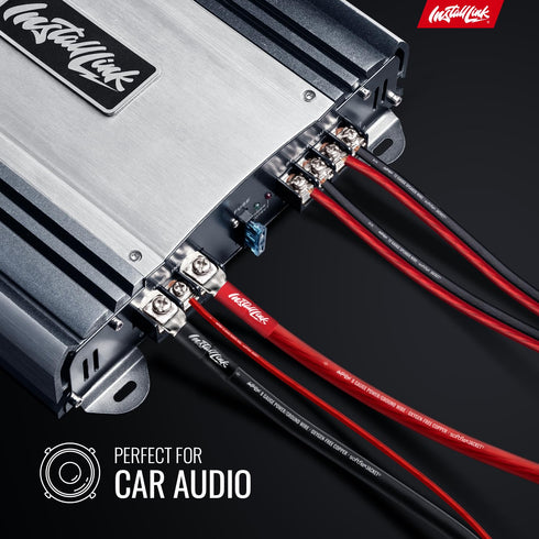 Install Link 12 Gauge Speaker Wire for Car, Home or RV Audio Cable, 30ft, CCA...