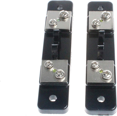 NOYITO 20 Amps 75mV Metal Shunt Resistor External Shunt for Current Ammeter Analog Panel Meter (Pack of 2)...