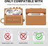 AirPods Pro 2nd Generation Case Cover with Cleaner Kit, Airpod pro case guitar amp Retro audio Design Soft Silicone Protective Cover for AirPods P...