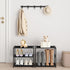 3 Tier Small Shoe Rack, Narrow Stackable Kids Toddler Adult Shoe Storage Organizer Shelf for Closet Floor Front Door Entrance Entryway, Free Stand...