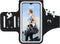 HAISSKY Running Armband with Earbuds Bag Cell Phone Armband for iPhone 14 13 12 11 Pro Max XR XS X, Galaxy S20 S10 Sweat Resistant Sports Phone Ho...