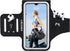 HAISSKY Running Armband with Earbuds Bag Cell Phone Armband for iPhone 14 13 12 11 Pro Max XR XS X, Galaxy S20 S10 Sweat Resistant Sports Phone Ho...
