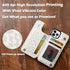 uCOLOR Flip Leather Wallet Case Card Holder for iPhone 12 Pro/12 Women and Girls with Card Holder Kickstand Marble Design Compatible with iPhone 1...