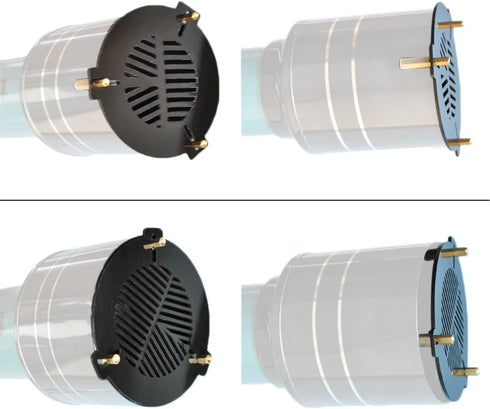 Astromania Bahtinov Mask Focusing Mask for Telescopes - FM60mm for a Tube Outer Diameter (OD) from 65mm-100mm - can be Mounted with The Brass Scre...