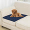 Dog Bed Cover for Pets Blankets Rug Pads for Couch Protection Waterproof Bed Covers Dog Blanket Furniture Protector Reusable Changing Pad (Navy Bl...