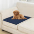 Dog Bed Cover for Pets Blankets Rug Pads for Couch Protection Waterproof Bed Covers Dog Blanket Furniture Protector Reusable Changing Pad (Navy Bl...