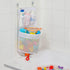 Baby Bath Toy Organizer, quick drying? and mould proof, Multiple-Suspension Bath Toy Holder, Large Capacity Multi Use Bathtub Toy Storage Bag?1 La...