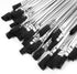 TIYIY Acid Brush, 36 Count 3/8 Inch Acid Flux Brushes with Tin-Plated Handle and Natural Bristle, Disposable Acid Brush for Soldering, Woodworking...