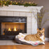 3 Pack Dog Blankets for Large Medium Small Dogs, Super Soft Warm Fluffy Flannel Pet Blanket for Puppy, Black, Grey, and White Cat Blanket, 23 * 16...