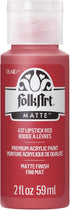 FolkArt Acrylic Paint in Assorted Colors (2 oz), 437, Lipstick Red...