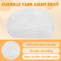 100g Chenille Yarn, White Blanket Yarn for Knitting, Handcrafts Weaving Soft Chenille Yarn, Crochet Yarn for Crochet Weaving......