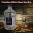 1 Gallon Odorless & Smokeless Lamp Oil for Indoor Use | Highly Refined, Pure & Clear Liquid Paraffin Oil Lamp Fuel for Lamps – Clean Burning, Vers...