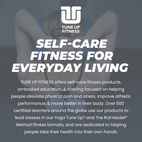 Tune Up Fitness – Alpha Ball | Larger Sized Yoga Massage Therapy Ball | Deep Tissue Myofascial Release and Pain Relief for Upper & Lower Back, Sho...