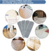 Replacement Microfiber Mop Pads - 18''x5'' Wet Dry Floor Cleaning Pad Compatible with Bona Floor Care System, Reusable Mop Refill Fits 17” to 18” ...