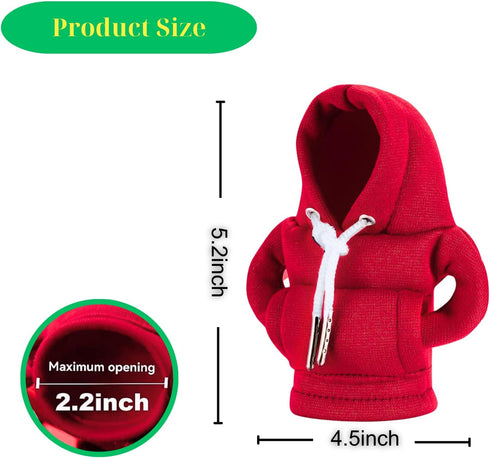 Gear Shift Hoodie, Hoodie Car Gear Shift Cover, Shifter Hoodie, Car Shifter Stick Protector Decoration. Car Novelty Decoration Gift for Family (Re...