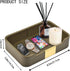 Leather Jewelry Tray Desktop Storage,Luxury Perfume Tray Nightstand Organizer Entryway Decorative Tray,for Jewelry Watch Cosmetics Keys Phone Wall...