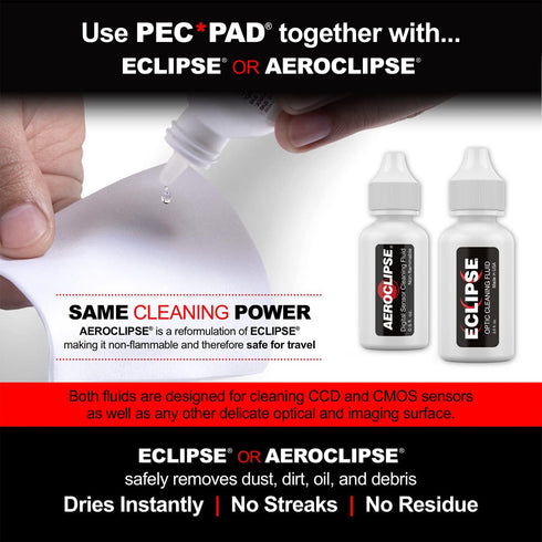 PEC-PAD Lint Free Wipes Ultra Soft Cloth for Cleaning Sensitive Surfaces like Camera, Lens, Filters, Film, Scanners, Telescopes, Microscopes, Bino...