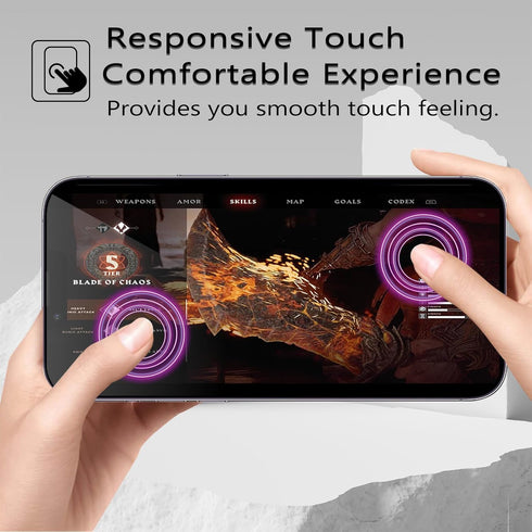 2 Pack Privacy Screen Protector for iPhone 14/13/13 Pro 6.1 inch, Anti Spy Tempered Glass Film Anti-Fingerprint Case Friendly Bubble Free......