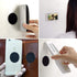 BRAVESHINE 36PCS Sticky-Back Adhesive Tape - Round Hook and Loop Adhesive Stickers - Double Sided Heavy-Weight Carpet Pads Wall Mounting Tapes for...