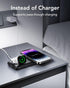 VRURC Wireless Portable Charger, 10000mAh Magnetic Power Bank, 3 in 1 Charger, 22.5W Fast Charing Battery Pack, 3 inputs 4 outputs Compatible with...
