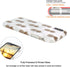 JAHOLAN Compatible iPhone Xs Max Case Shiny Rose Gold Pineapples Marble Design Clear Bumper TPU Soft Rubber Silicone Cover Phone Case for iPhone X...
