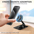 Magnetic Phone Stand Compatible with MagSafe, Foldable Phone Stand for Desk with 360°Rotation Base, Aluminum Cell Phone Stand Compatible for MagSa...