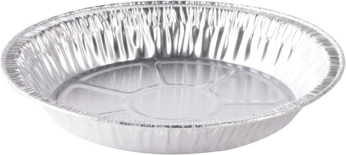 The Baker Celebrations Aluminum Foil Baking Pie Pans – 8 inch (7 inch Inner Diameter) Disposable Plates - Made in USA (Pack of 25)...