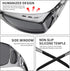 Polarized Sunglasses Fit Over Glasses for Women Men with UV400 Protection Over Wrap Around Sun Glasses...