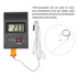 MECCANIXITY K Type Thermocouple Temperature Sensor Probe 1.5x200mm 6.6ft Wire 0 to 1000°C(32 to 1832°F) Stainless Steel...