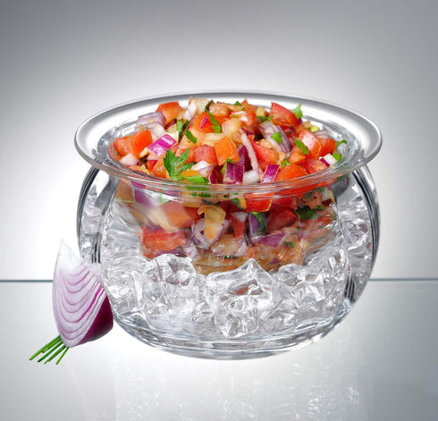 Prodyne Dips on Ice Acrylic Dip Bowl, 16 oz., clear...