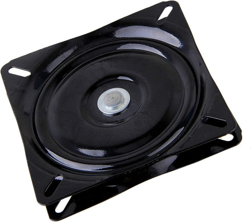 BQLZR 6 inch A3 Steel Plate Black Ball Bearing Square Swivel Turntable Chair Swivel for Bar Stool Chair...