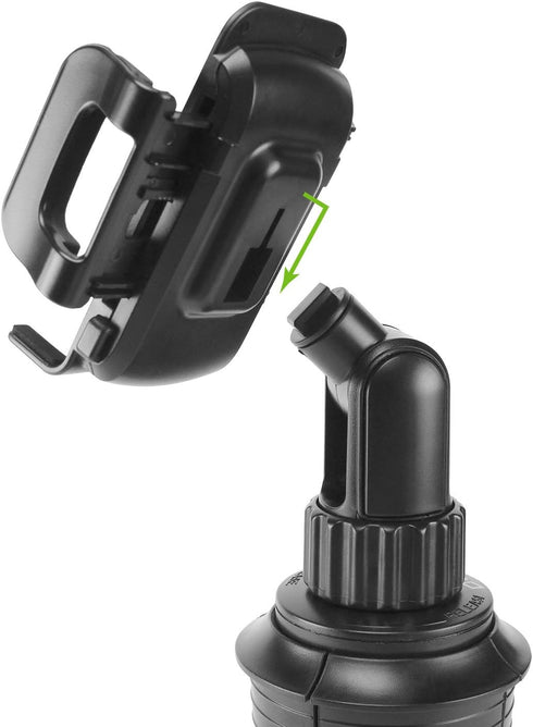 Cellet Car Phone Holder Mount, Car Cup Phone Holder Mount, Compatible with Apple iPhones, Samsung Galaxy, Motorola Moto Google Pixel Smartphones (...