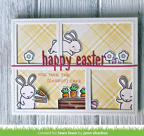 LAWN FAWN Lawn Cuts Custom Craft Die-Peekaboo Backdrop, Grey...