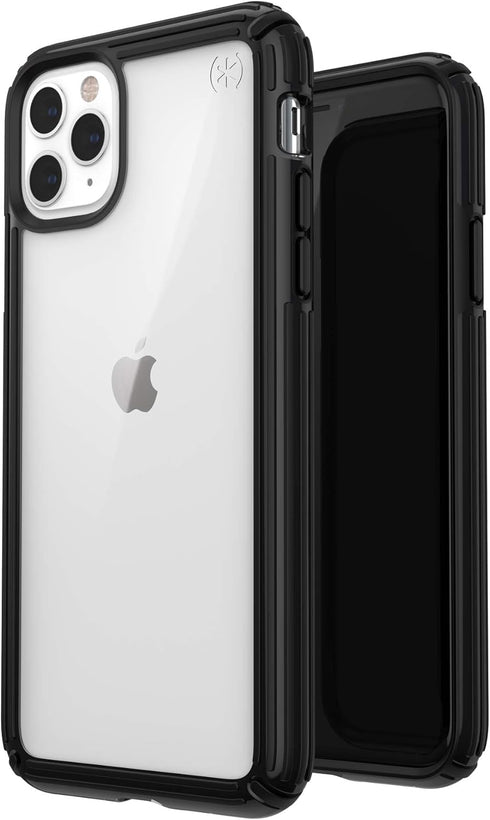 Speck Products 130037-5905 Presidio V-Grip iPhone 11 PRO Max Case, Clear/Black...