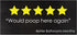JennyGems Funny Bathroom Decor, Would Poop Here Again Bathroom Sign Funny Decorations, Wall Hanging...