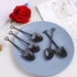 DIYASY 100 Pcs Mini Shovel Spoons, Plastic Shovel Spoon for Desserts Halloween Disposable Tiny Shovel Birthday Party Favors Construction Baking Su...
