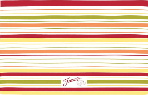 Tervis Made in USA Double Walled Fiesta Insulated Tumbler Cup Keeps Drinks Cold & Hot, 16oz, Sunny Stripes...