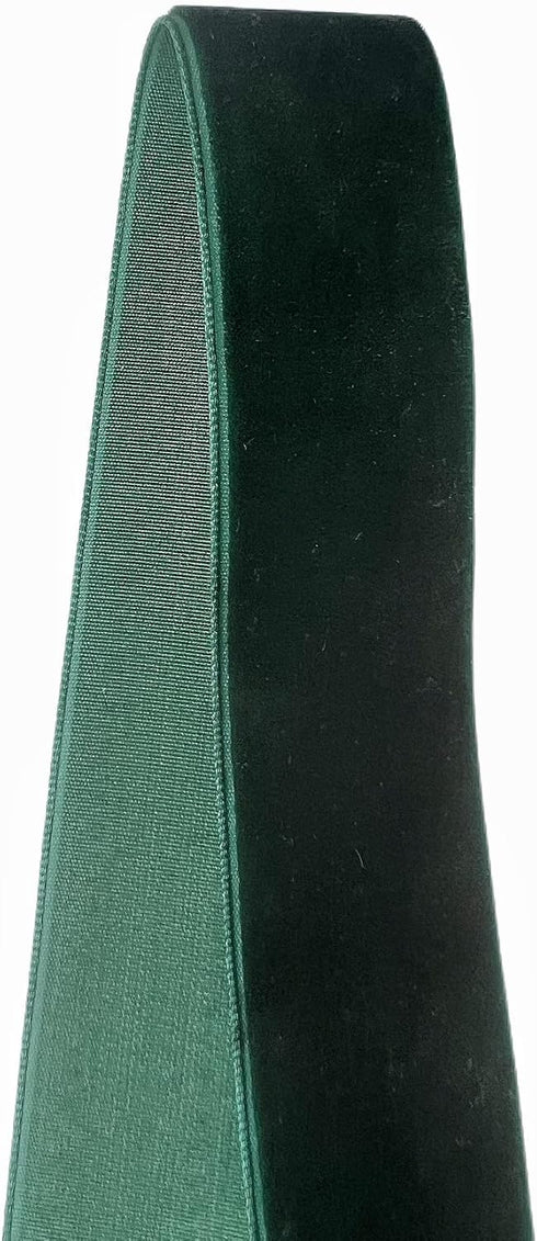 Vintage Green Velvet Ribbon, 1 Inch X 25Yd...