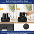 Coffee Mug Warmer - 30W Smart Coffee Mug Warmer for Desk with Temp display & 2-12H Timer, Auto Shut Off & Gravity Sensor Coffee Cup Warmer with 3 ...