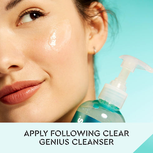 Bliss Clear Genius Clarifying Toner + Serum - 4.3 Fl Oz - Purifies Pores, Tones, Calms & Clears Skin - Salicylic Acid, Niacinamide & Witch Hazel -...