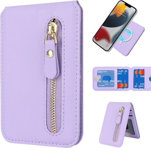 Cavor for Magsafe Wallet,for Apple Magsafe Wallet with Adjustable Stand?Magnetic Wallet for iPhone 14 Pro Max/14 Pro/15/14 Plus/13/12,Magsafe Card...