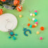 200PCS Earring Making Kit Beading Hoop Earring Finding Hoop Open Beading Hoops Bulk Earring Wire Hoops for DIY Earring Jewelry Craft Supplies Tear...