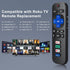Replacement for TCL-Roku-TV-Remote-Control,for TCL Roku for Hisense Roku for Onn Roku Series Smart TVs(NOT for Roku Stick and Box)?Pack of 2?...