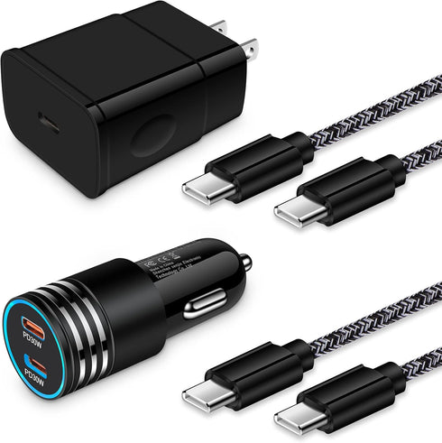 Super Fast Charger Type C, 25W Samsung Android Phone Charger for Samsung Galaxy A14 5G A15 5G A54 A55 S24 S24+ S24 Ultra S23 FE S22 S21 S20 A03s A...