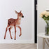 ROFARSO Lifelike Cute Lovely Deer Doe Animal Wall Stickers Removable Wall Decals Peel and Stick Wall Art Decorations Home Decor for Kid Nursery Ba...