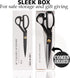 JubileeYarn Professional Carbon Steel Fabric Scissors - 10" Silver - 1 Pair...