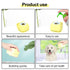 Bath Brush Silicone, Massage Soft Brush Dog Cats, Pet Massage Brush Bubble Brush Yellow...