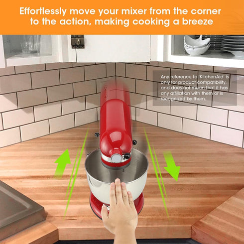 Aieve Upgrade Mixer Slider Board Compatible with KitchenAid 4.5-5 QT Tilt-Head Stand Mixer, Black...