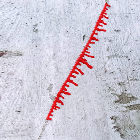 Dripping Blood Choker Halloween Necklace for Women Vampire Costume Accessories Slit Throat Bloody Choker Necklace for Girls Halloween Party Favors...