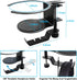 LBTING 2-in-1 Adjustable & 360 Rotating Office Gaming Accessories for Under Desk Headphone Stand, Hanging Headset, Holding Coffee Mug, Drinks, Wat...